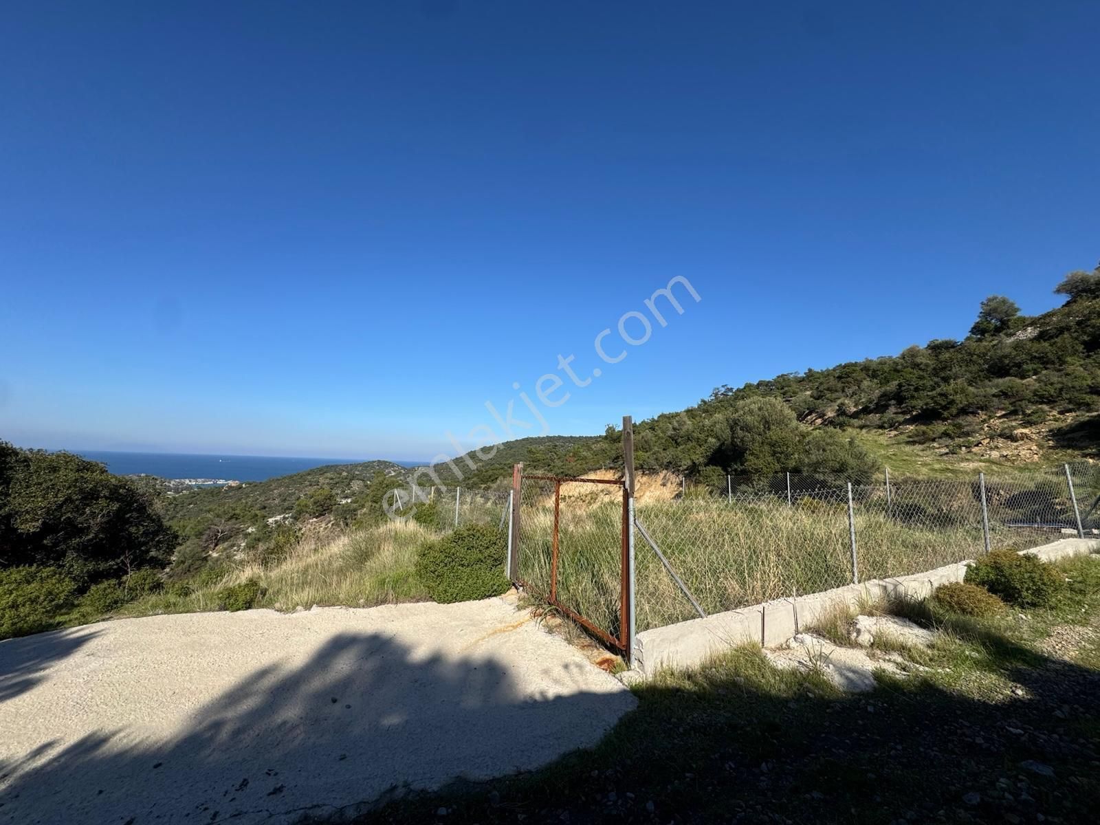 Turyap Foça'dan Sazlıca'da Panoramik Deniz Manzaralı Arsa - Görsel 11