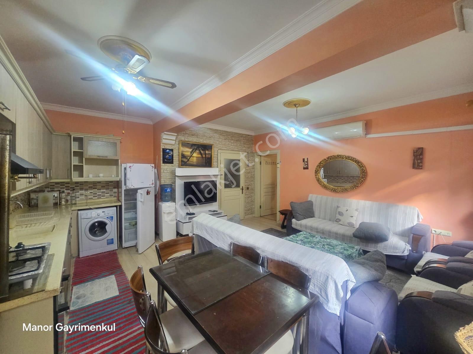 Kuşadası İkiçeşmelik Mah. 1+1 Geniş Bahçe Katı Daire - Görsel 18