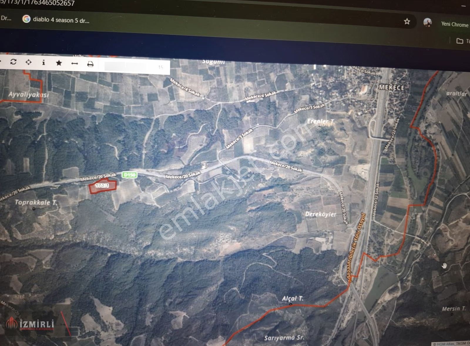 Sakarya Pamukova Mekece Mah. İznik Yolu Cepheli Satılık Arazi - Görsel 6