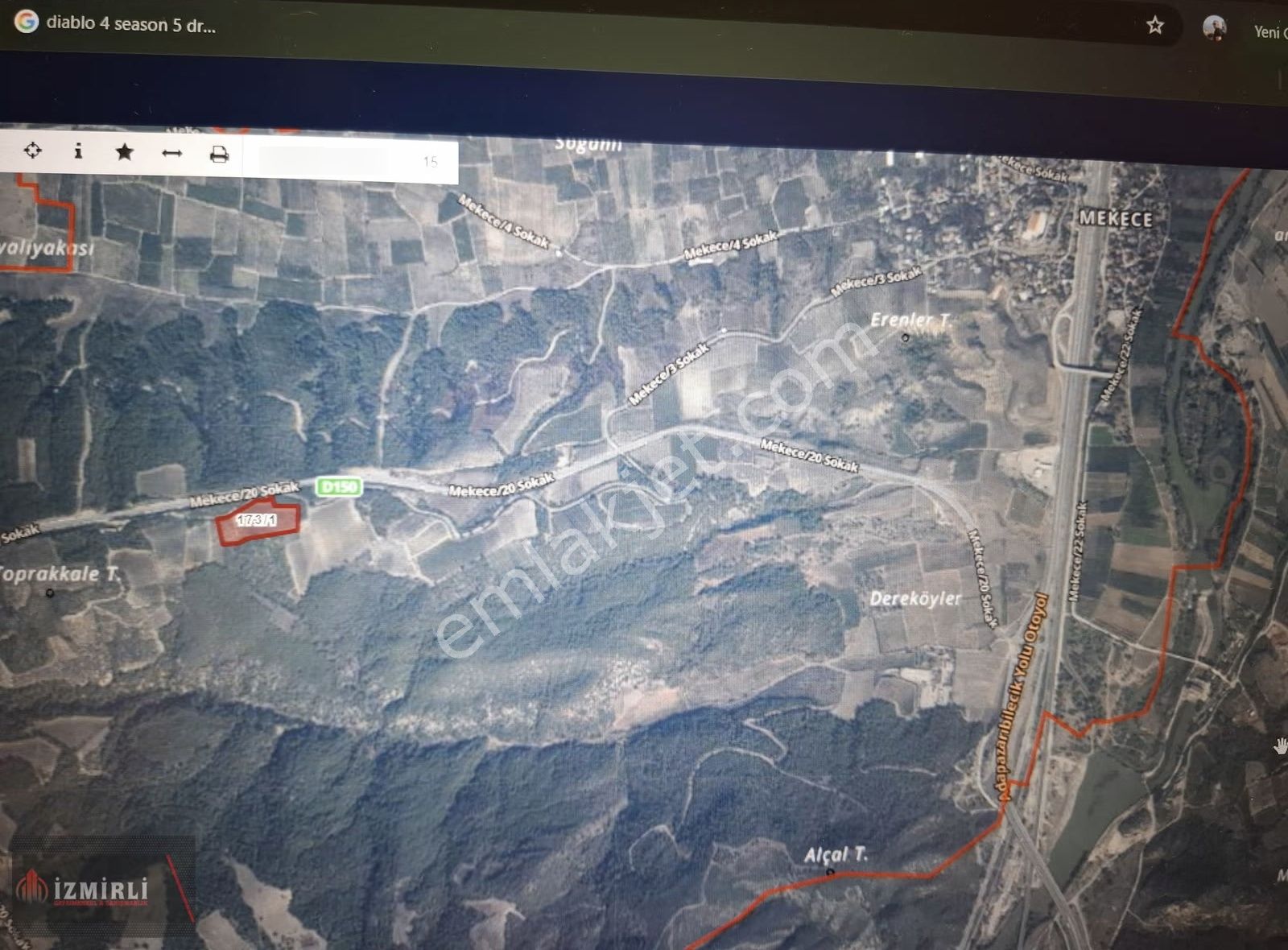 Sakarya Pamukova Mekece Mah. İznik Yolu Cepheli Satılık Arazi - Görsel 4