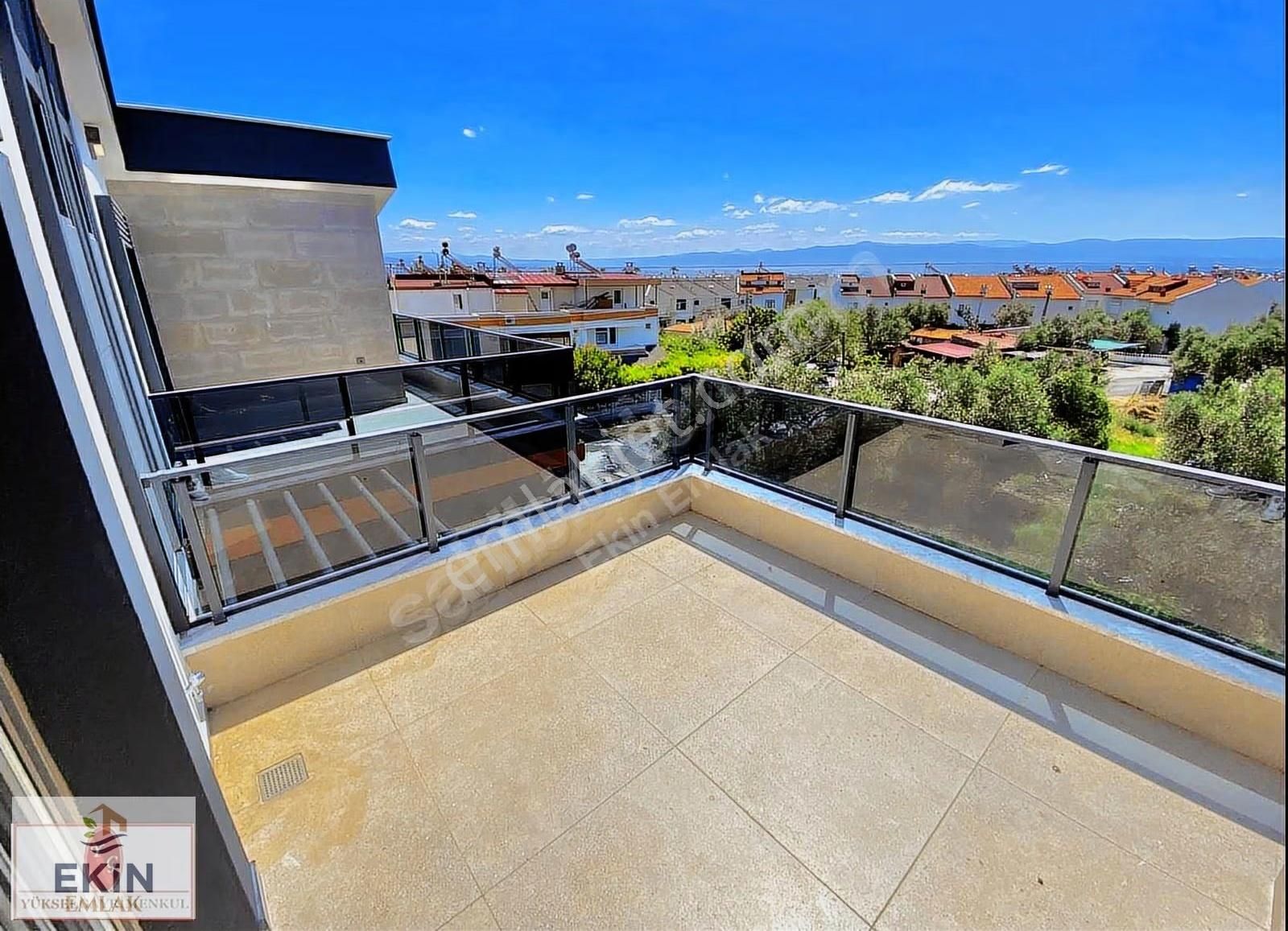 Güre'de Plaja Çok Yakın, Tasarım Harikası Tripleks Villa! - Görsel 28
