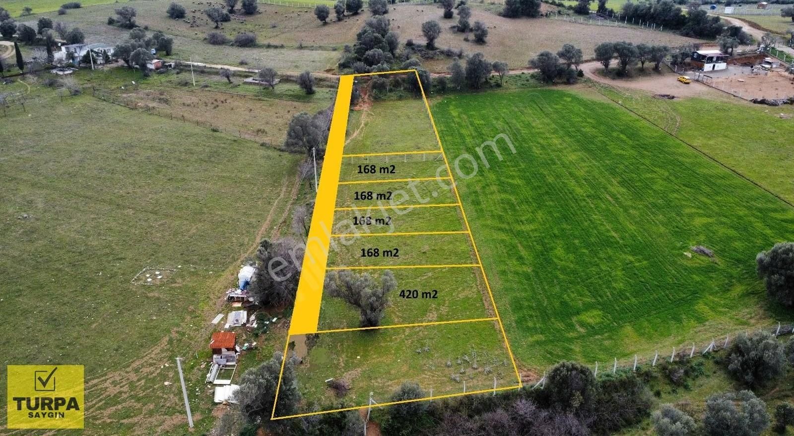 Menderes Barbaros Mahallesinde İmar Sınırda Satılık Tapulu Tarla - Görsel 7