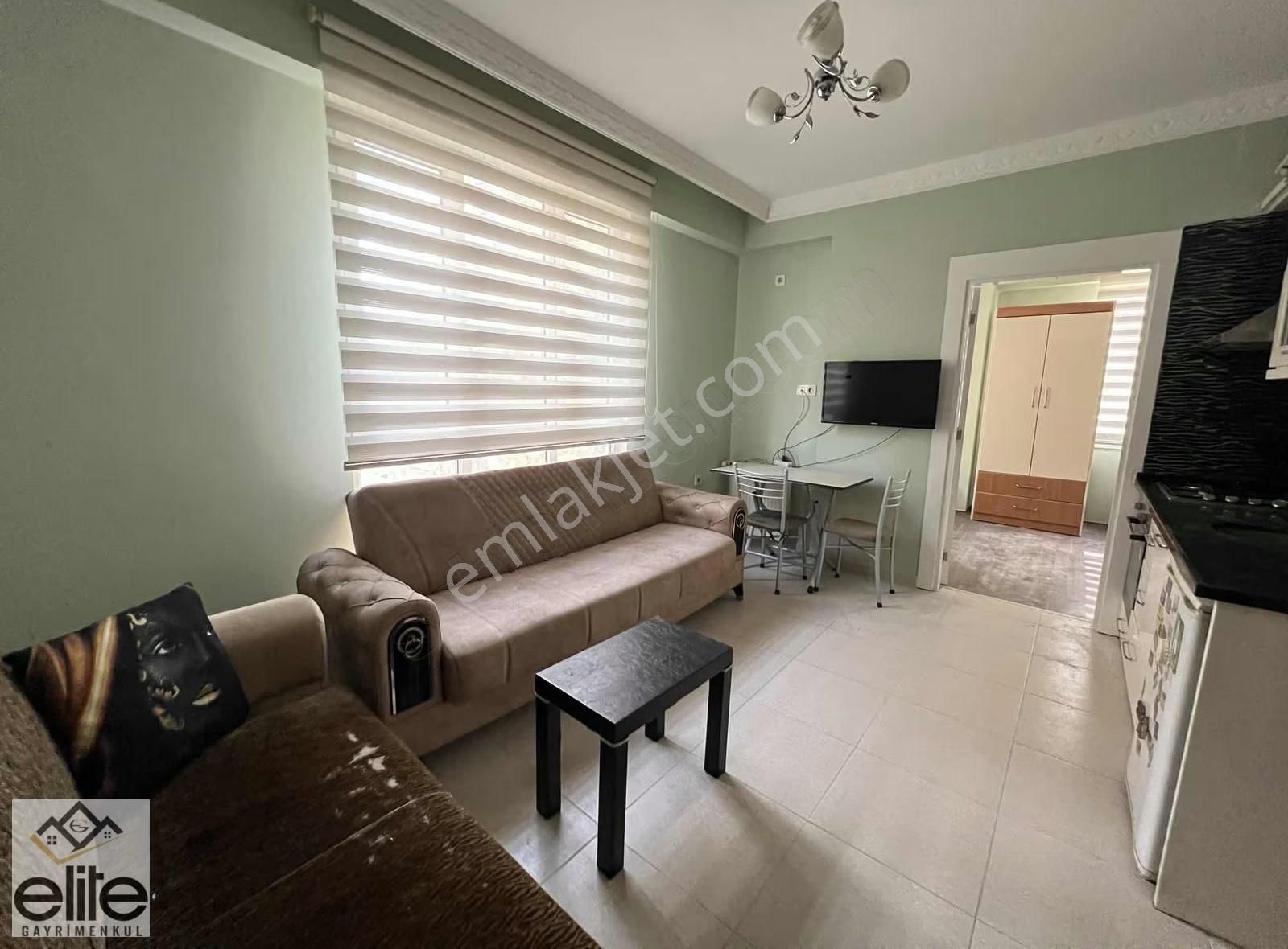 Elite'ten Güneykentte Memur Binası Eşyalı Balkonlu 1+1 - Görsel 10