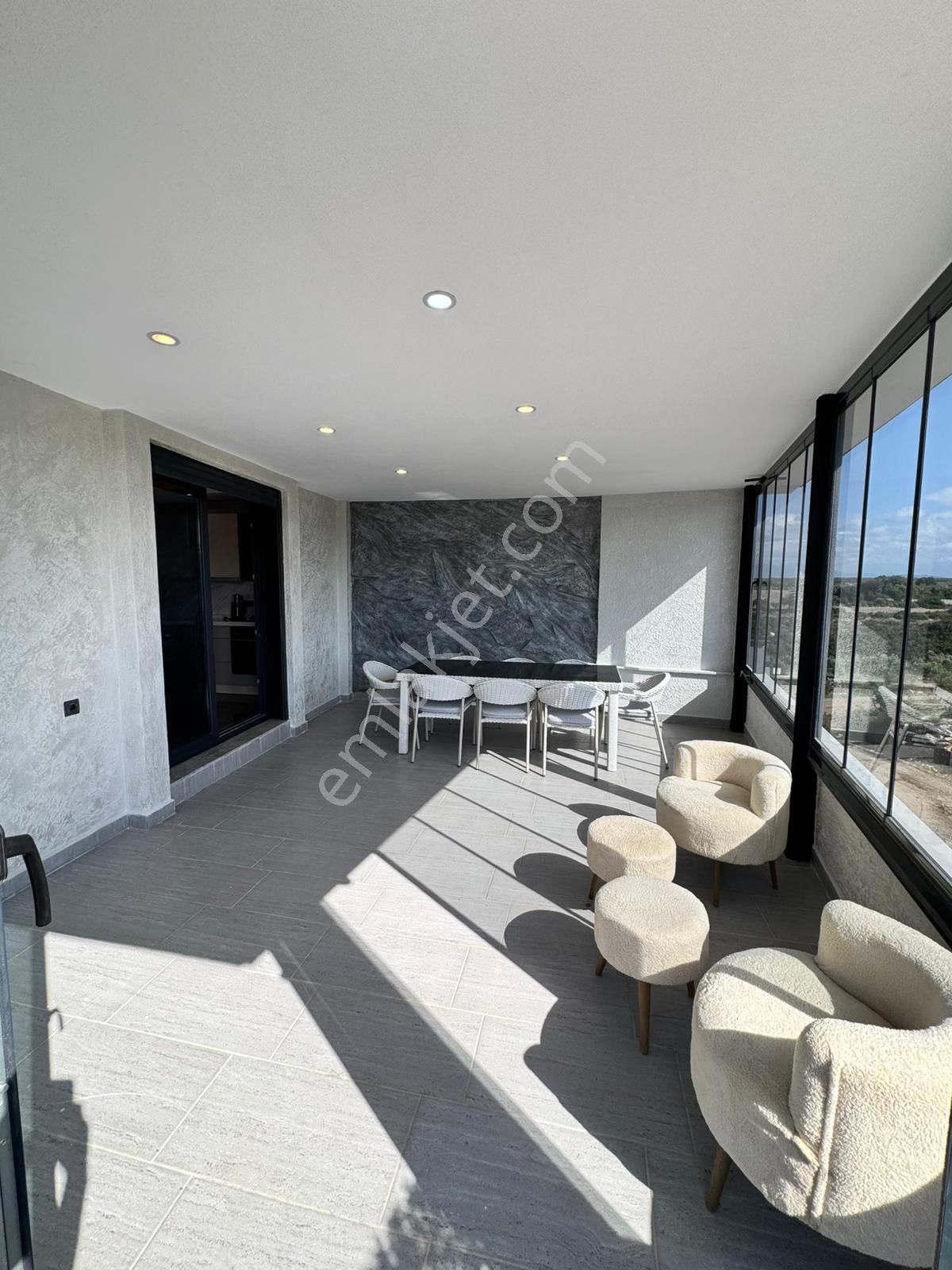 Didim Hisar Mah. 3+1 Ful Eşyalı Havuzlu Kış Bahçeli Kapalı Teraslı Köşe Başı Villamız Satışdadır - Görsel 26