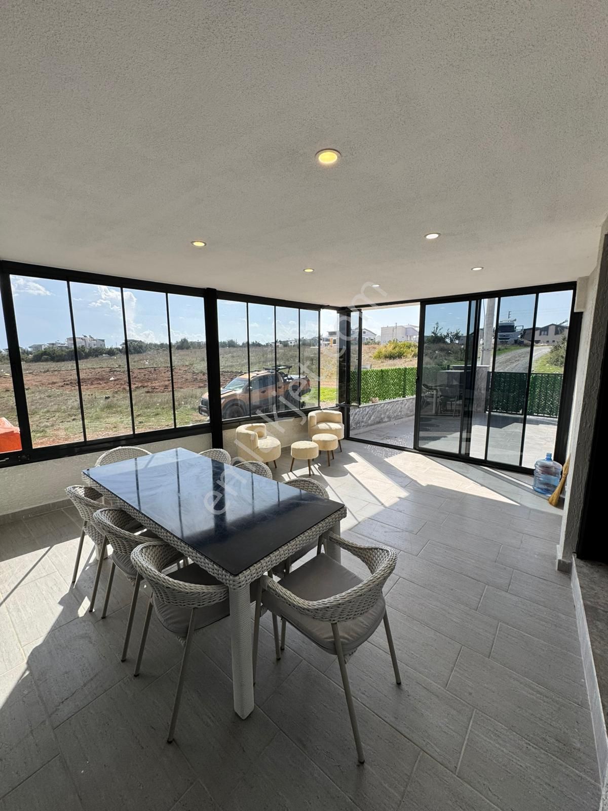 Didim Hisar Mah. 3+1 Ful Eşyalı Havuzlu Kış Bahçeli Kapalı Teraslı Köşe Başı Villamız Satışdadır - Görsel 6