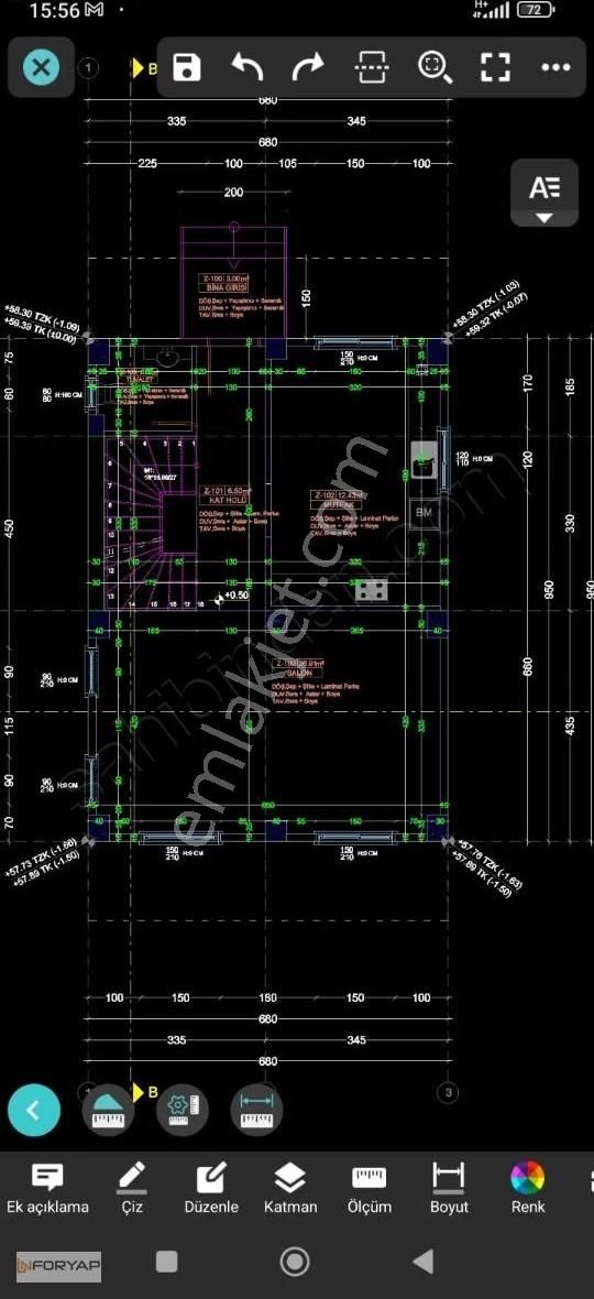 ꧁inforyap꧂ Satılık Hazır Ruhsatlı 4 Kat Projeli Kelepir Arsa - Görsel 2