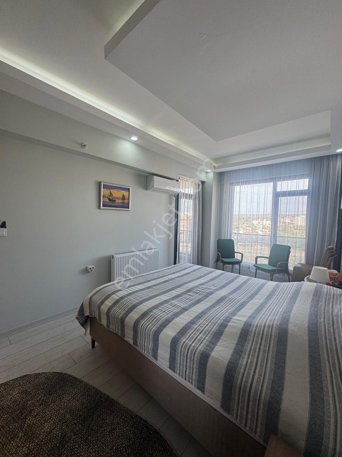 Torbalı İnönüde Site İçinde Havuz Cepheli Satılık Lüks 1+1 Daire - Görsel 9