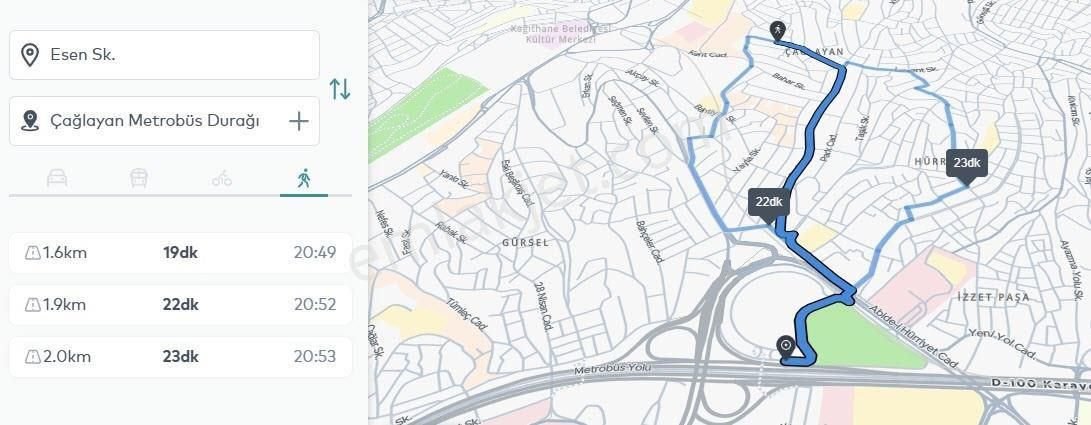 Çağlayan Esen Sokakta Masrafsız 2+1 Daire - Görsel 29