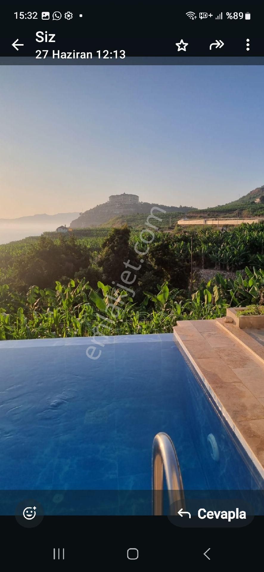 Kargıcak Ta Muhteşem Manzaralı Boş Kiralık 1+1daire - Görsel 19