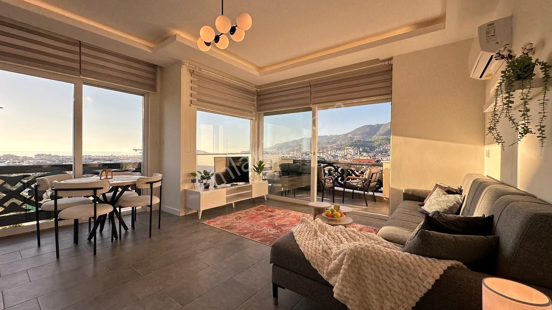 Luxury 2+1 Apartment With Full Sea, Castle & City Views – Şen Palace, Oba - Görsel 16