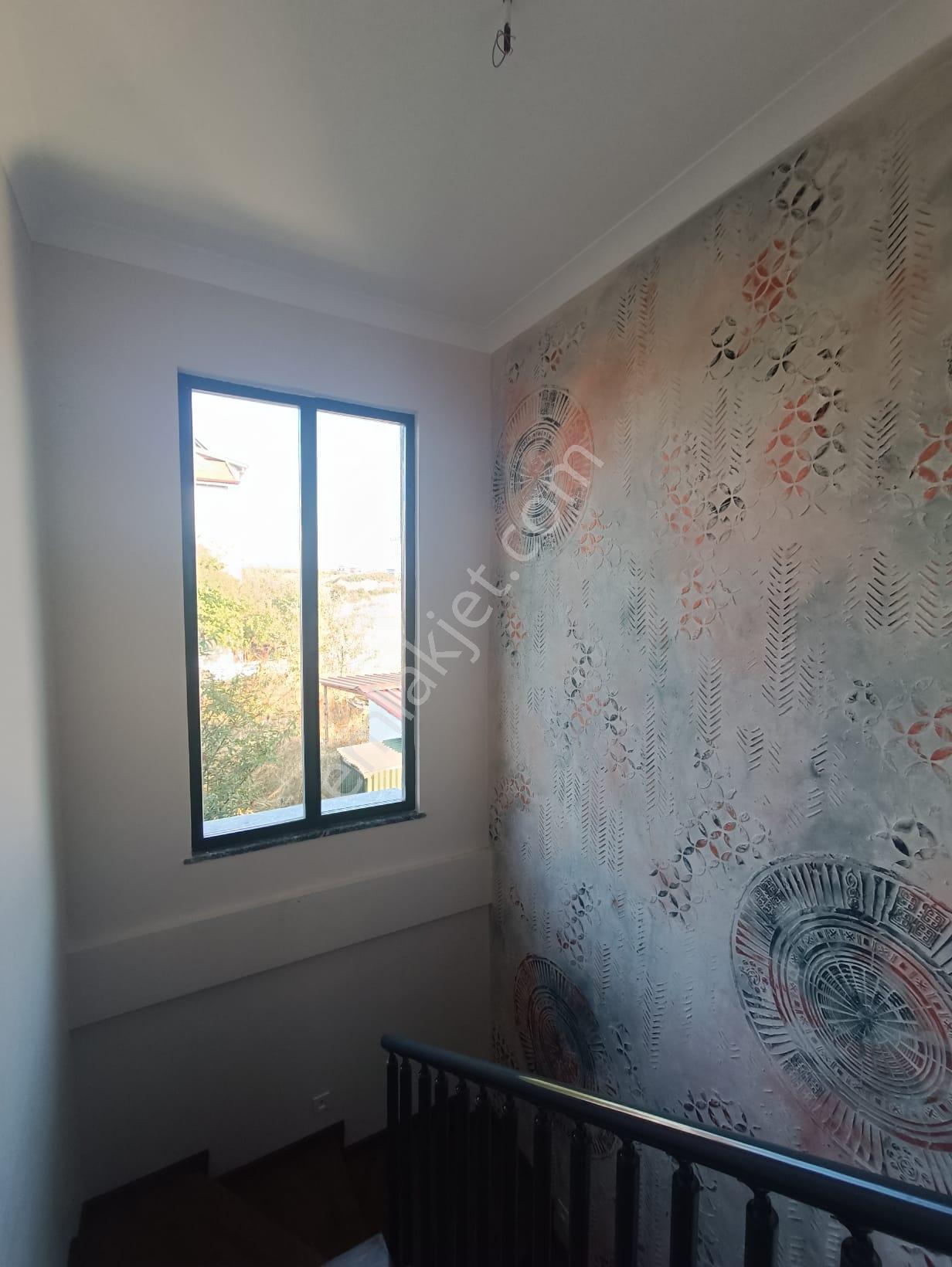 Hobi Bahçeli, Şömineli, Arsa Takasına Uygun Lüks Sıfır Villa! - Görsel 8