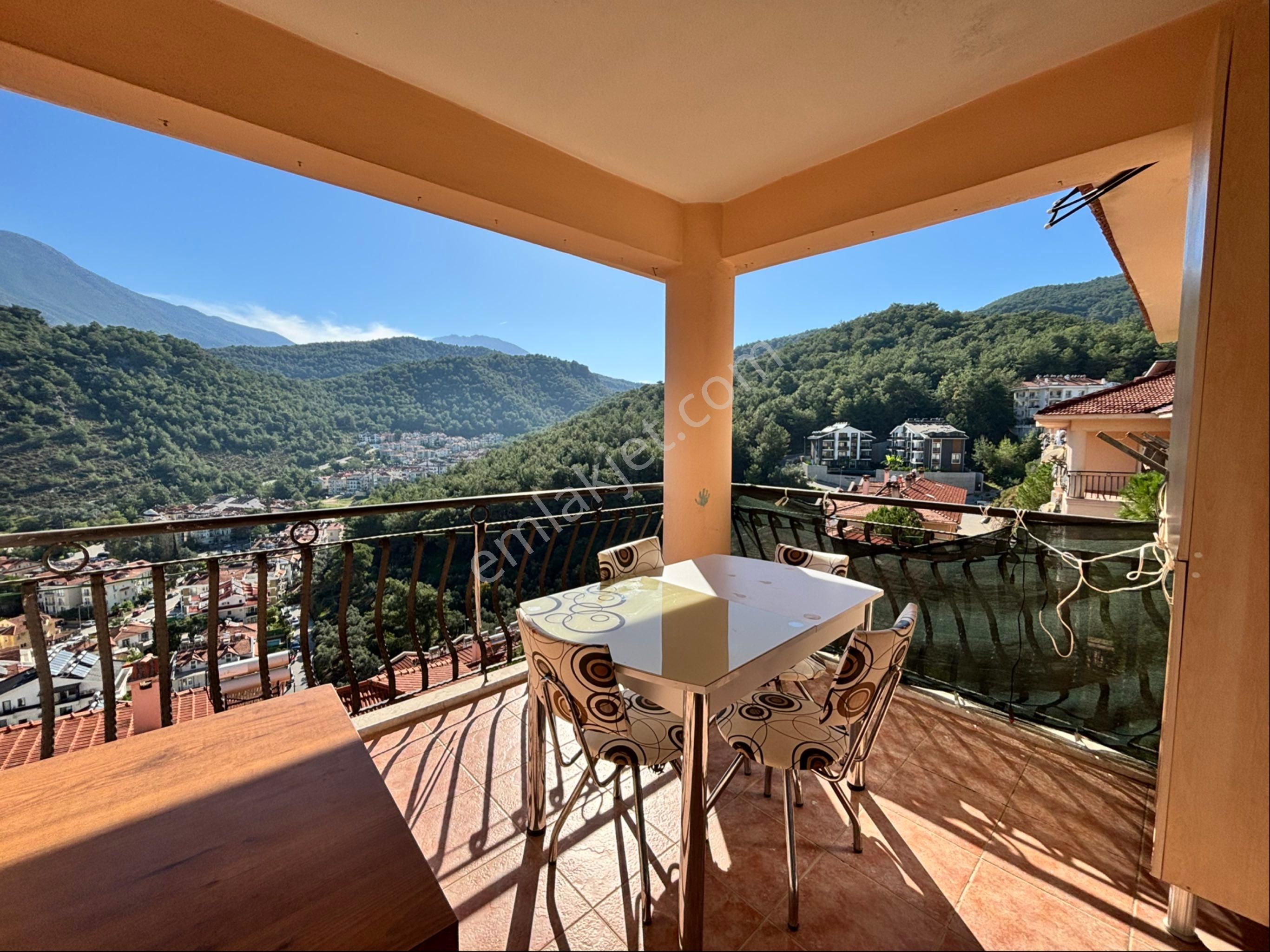 Fethiye Taşyakada Manzaralı 3+1 Eşyalı Uzun Dönem Kiralık Daire - Görsel 17