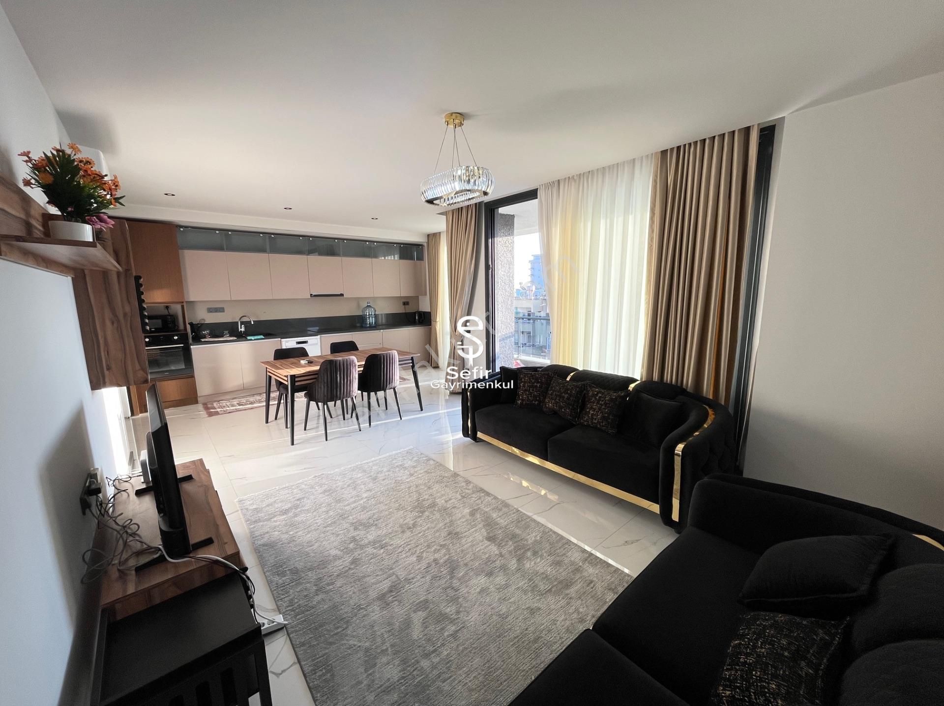 Alanya Mahmutlar Novus Sky'da 2+1 Full Lüks Eşyalı Satılık Daire