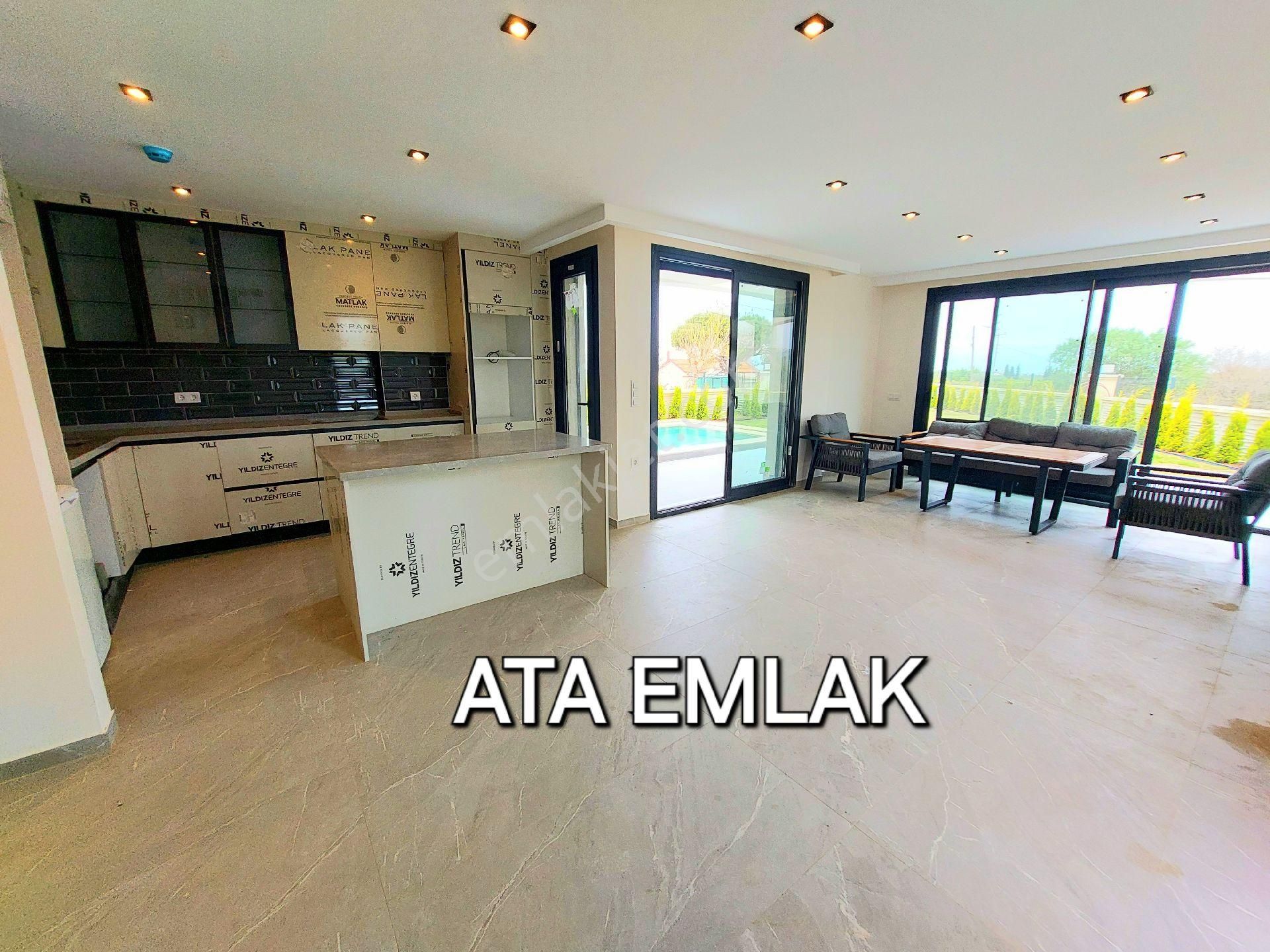 Davutlarda Özel Havuzlu Tek Müstakil 4+1 Sıfır Villa - Görsel 23