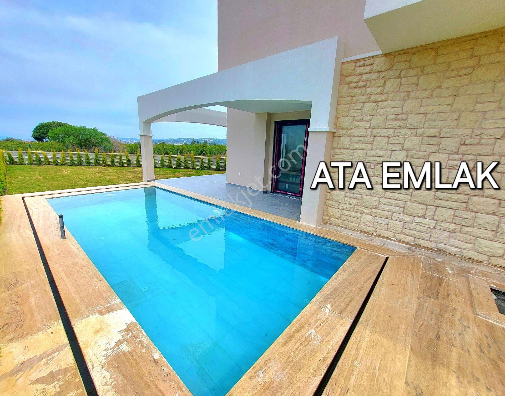 Davutlarda Özel Havuzlu Tek Müstakil 4+1 Sıfır Villa - Görsel 32