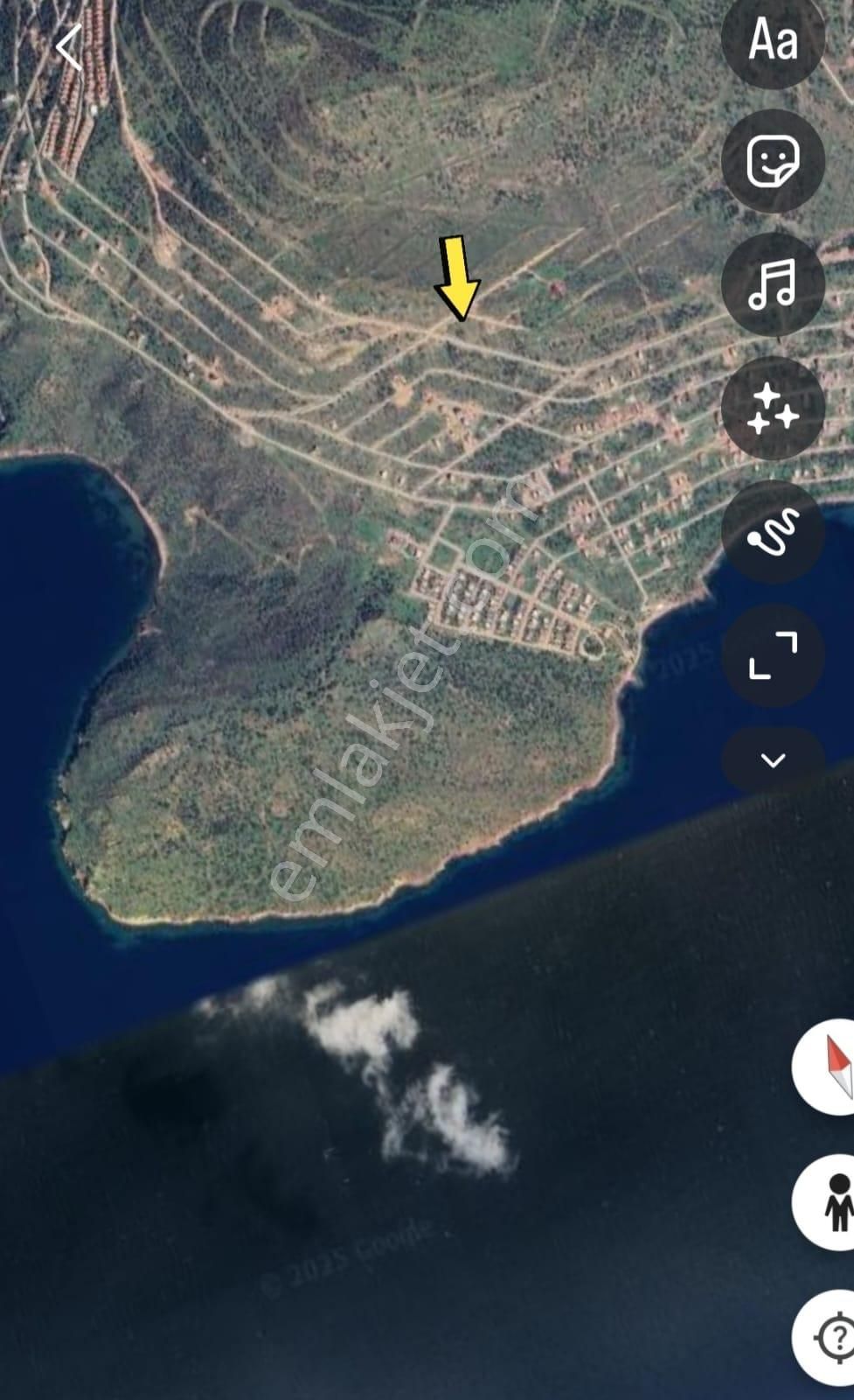 Çandarlı Eykoda Önü Kapanmaz Deniz Manzaralı 15/30 İmarlı Arsa - Görsel 7