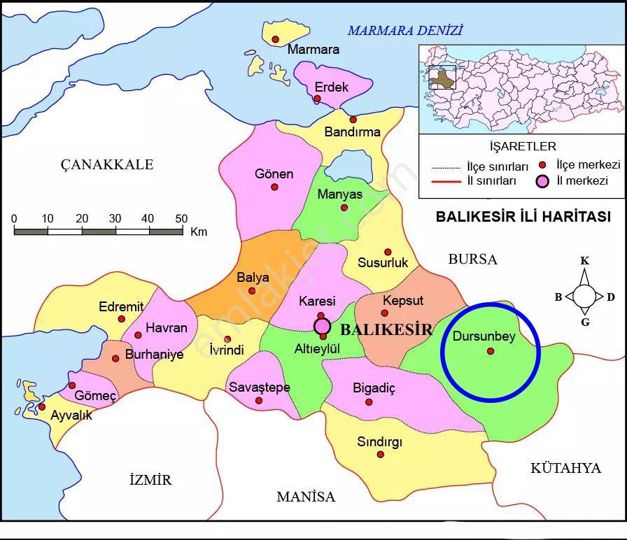 Balıkesir-dursunbey-durnacık-53m2 İmarlı Arsa - Görsel 20