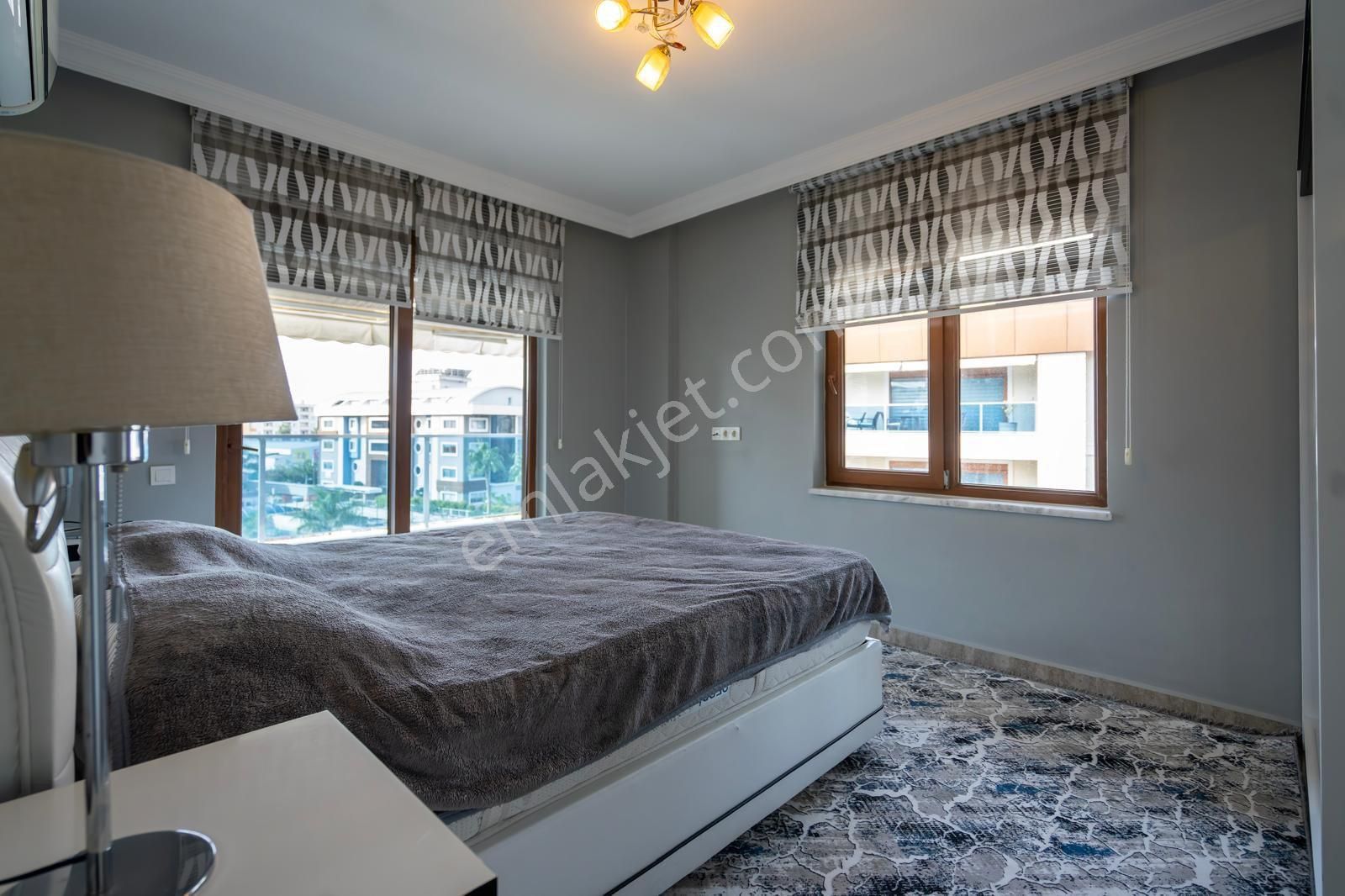 Alanya Oba Lüks Konsept Satılık 4+1 Dubleks Daire - Görsel 11