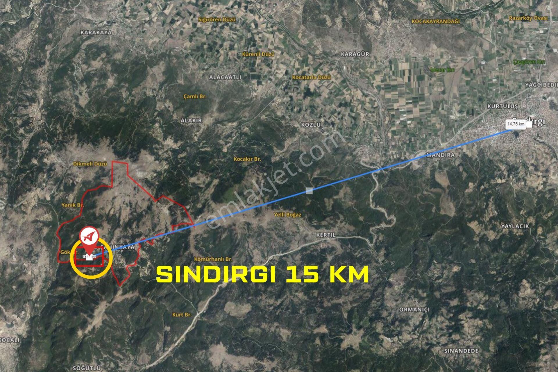 Balıkesir Sındırgı Şahinkaya Satılık 357m2 Bahçe - Görsel 23