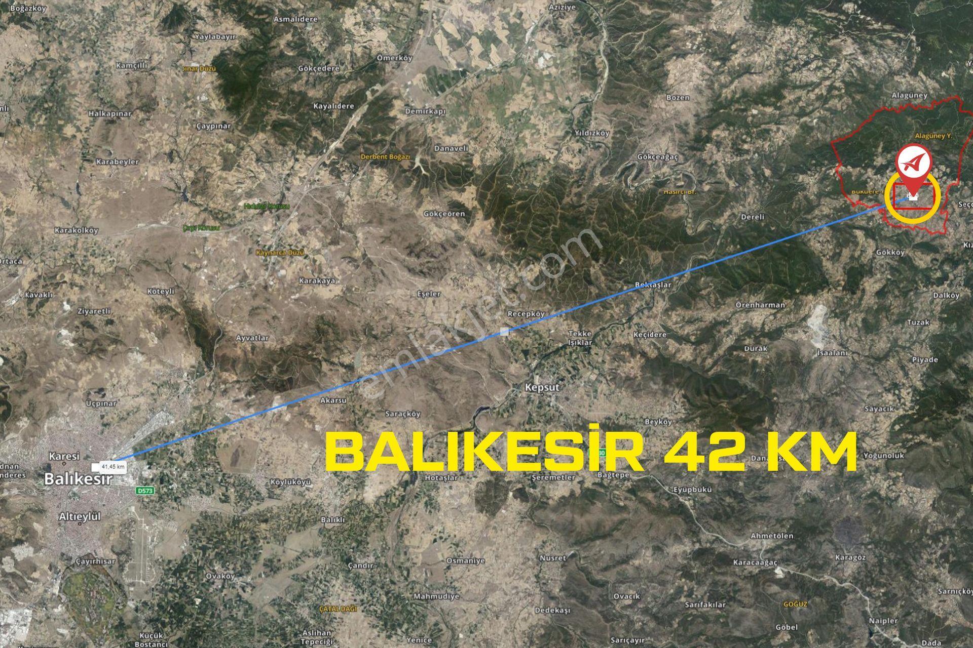 Balıkesesir Kepsut Bükdere Satılık 50m2 İmarlı Arsa - Görsel 16