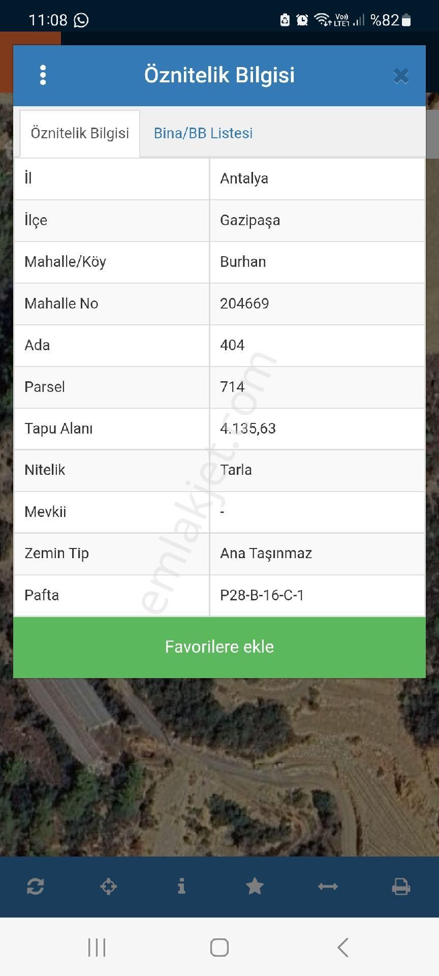 Satılıl Getirisi Olan Tarla Avakado Ekili - Görsel 10