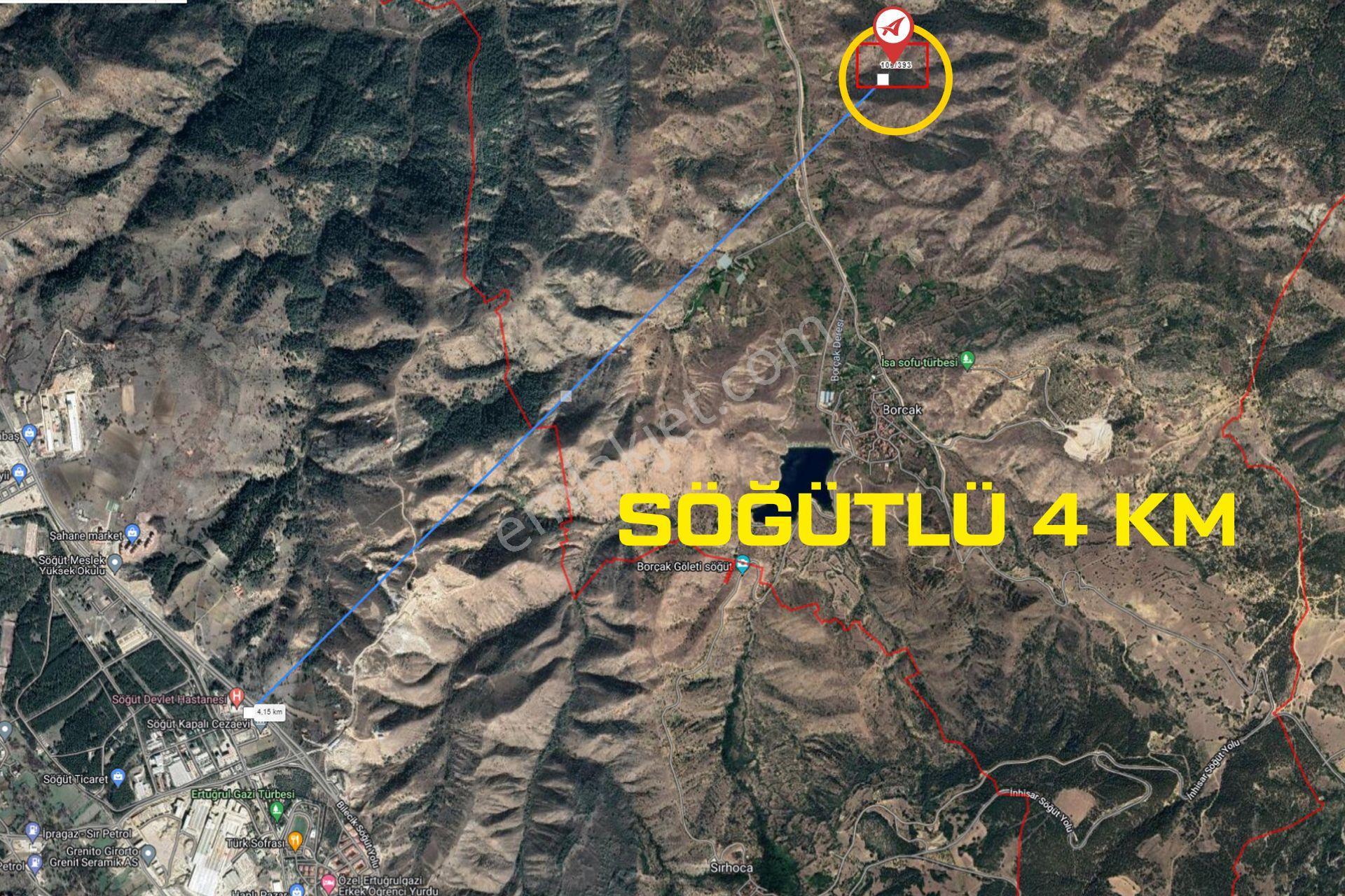 Bilecik-söğüt-borcak-satılık 578m2bahçe - Görsel 12