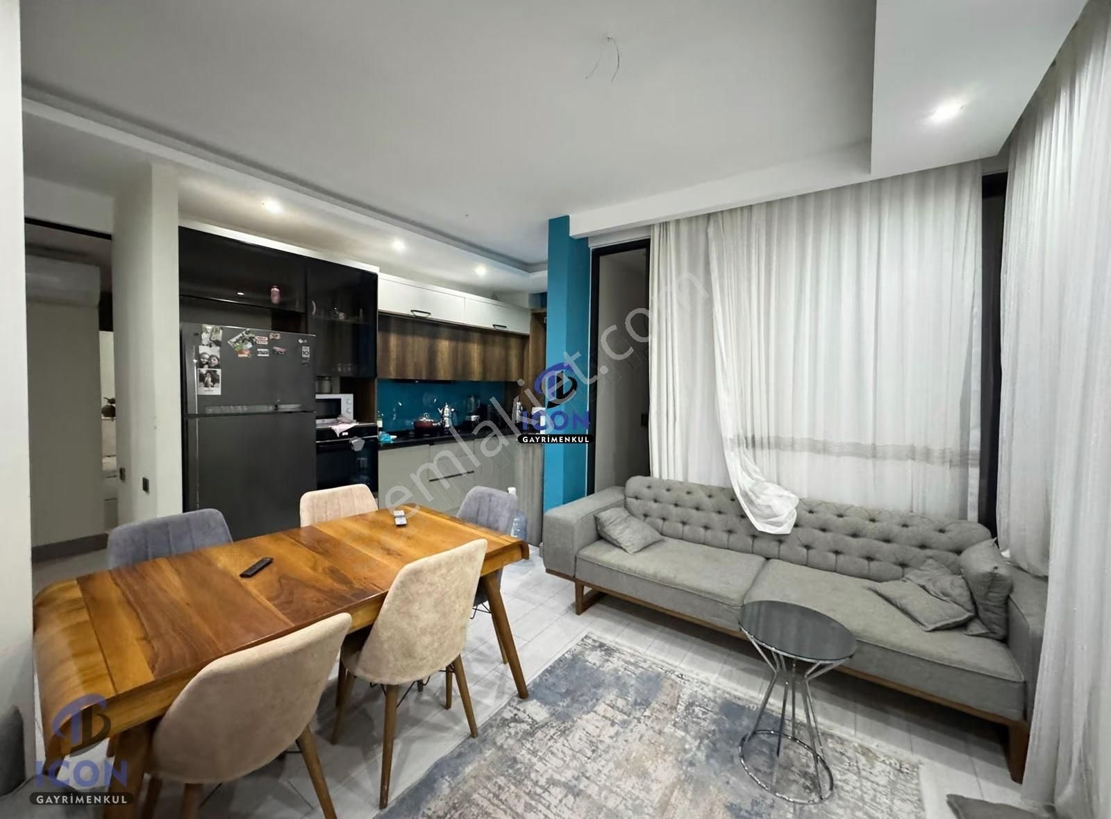 Icon'dan Foruma İki Adım Mesafede Lux Copcept Eşyalı Şık 2+1 - Görsel 3