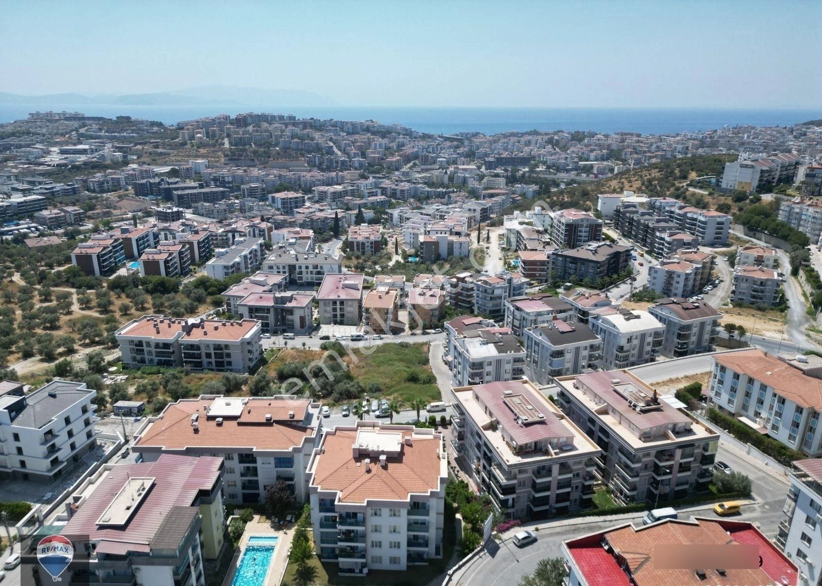 Kuşadası Havuzlu Yeni Siteiçinde Deniz Manzaralı Kaloriferli - Görsel 7