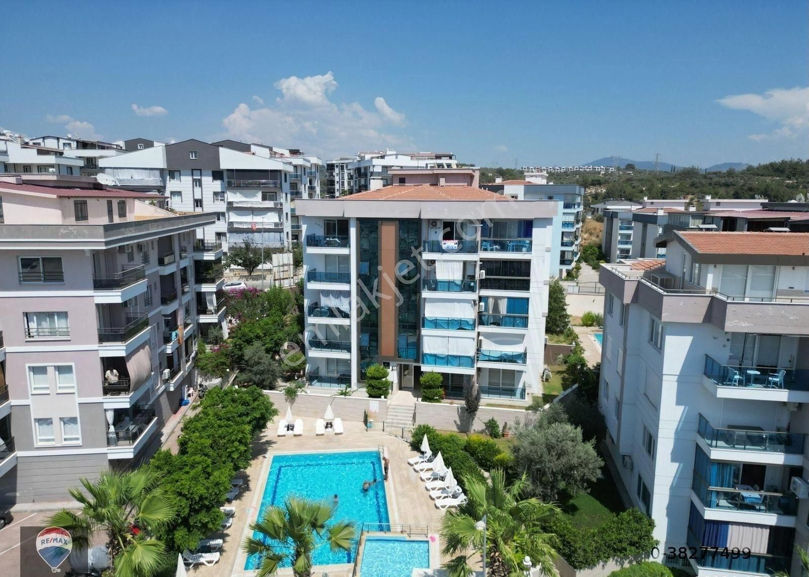 Kuşadası Havuzlu Yeni Siteiçinde Deniz Manzaralı Kaloriferli - Görsel 6