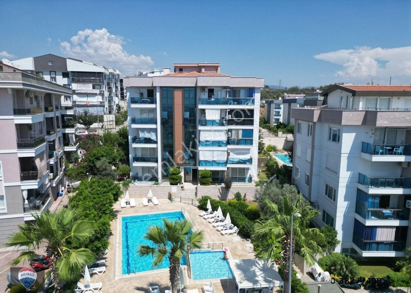 Kuşadası Havuzlu Yeni Siteiçinde Deniz Manzaralı Kaloriferli - Görsel 32