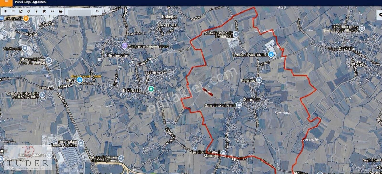 Sarıcalar Bekirpaşa Arasında Yola Cephe 2.320 M2 Arazi - Görsel 6