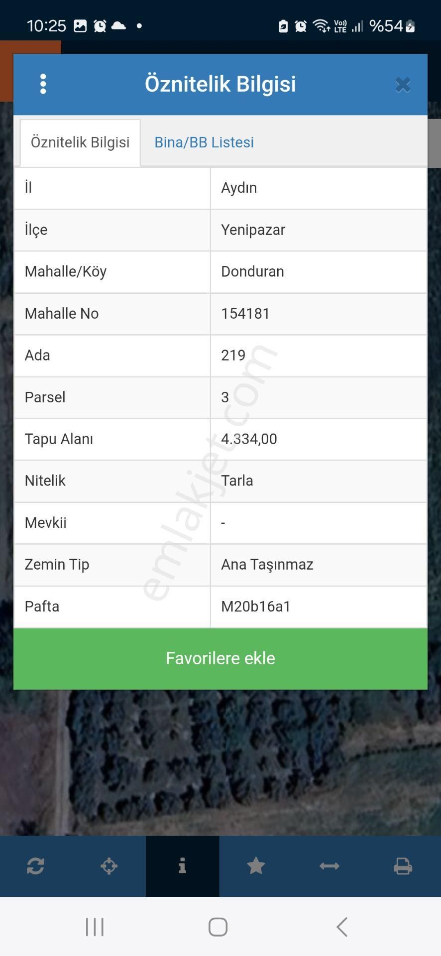 Aydın Nazilli Yöntem Emlaktan Yenipazar Donduran Mahallesinde Asfalta Yakın Satılık Hobi Bahçesi - Görsel 3