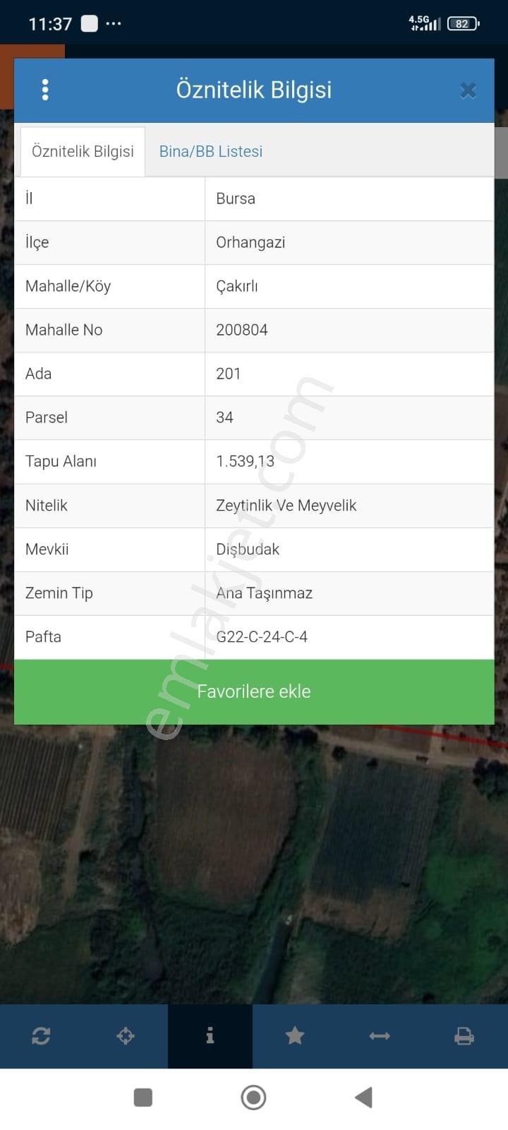 İznik Gölüne Sıfır Satılık Zeytinlik - Görsel 8