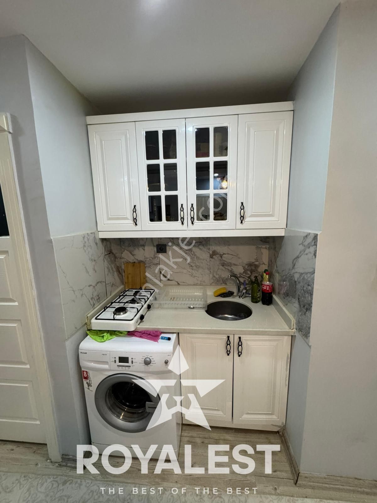 Royalest'ten Ara Kat Mesken Tapulu Lüks Tramvaya Yakın Eşyalı - Görsel 8