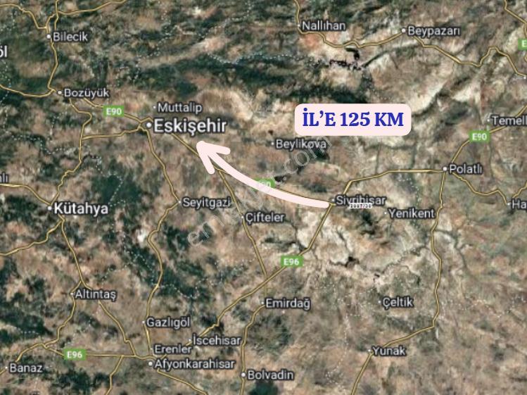 Eskişehir Sivrihisar Kadıncık Köyünde 8.413 M² Tarla Satılıktır - Görsel 6
