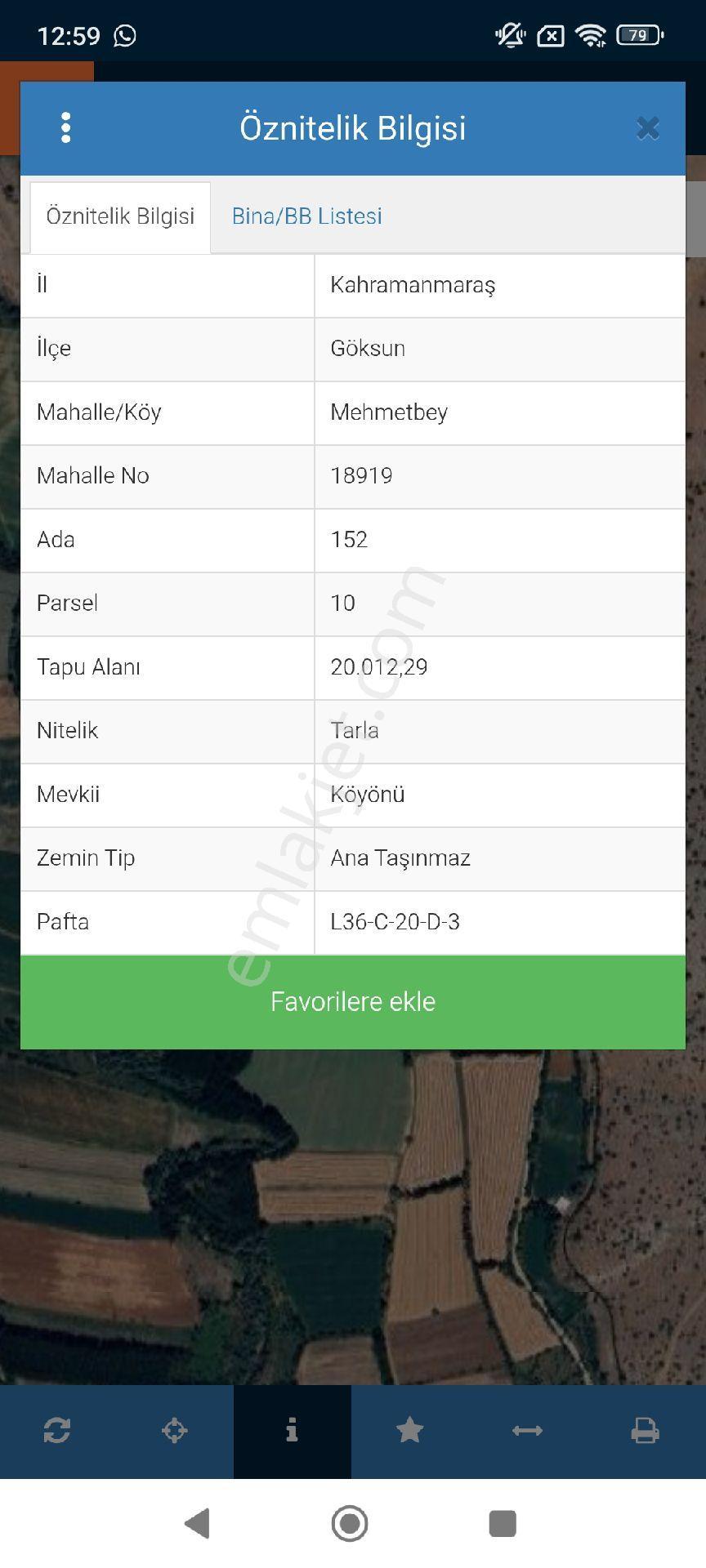 Mehmetbey Mahallesi Nde Satlık 3 Adet Tarla Ve Bahçe Kakaklık - Görsel 2