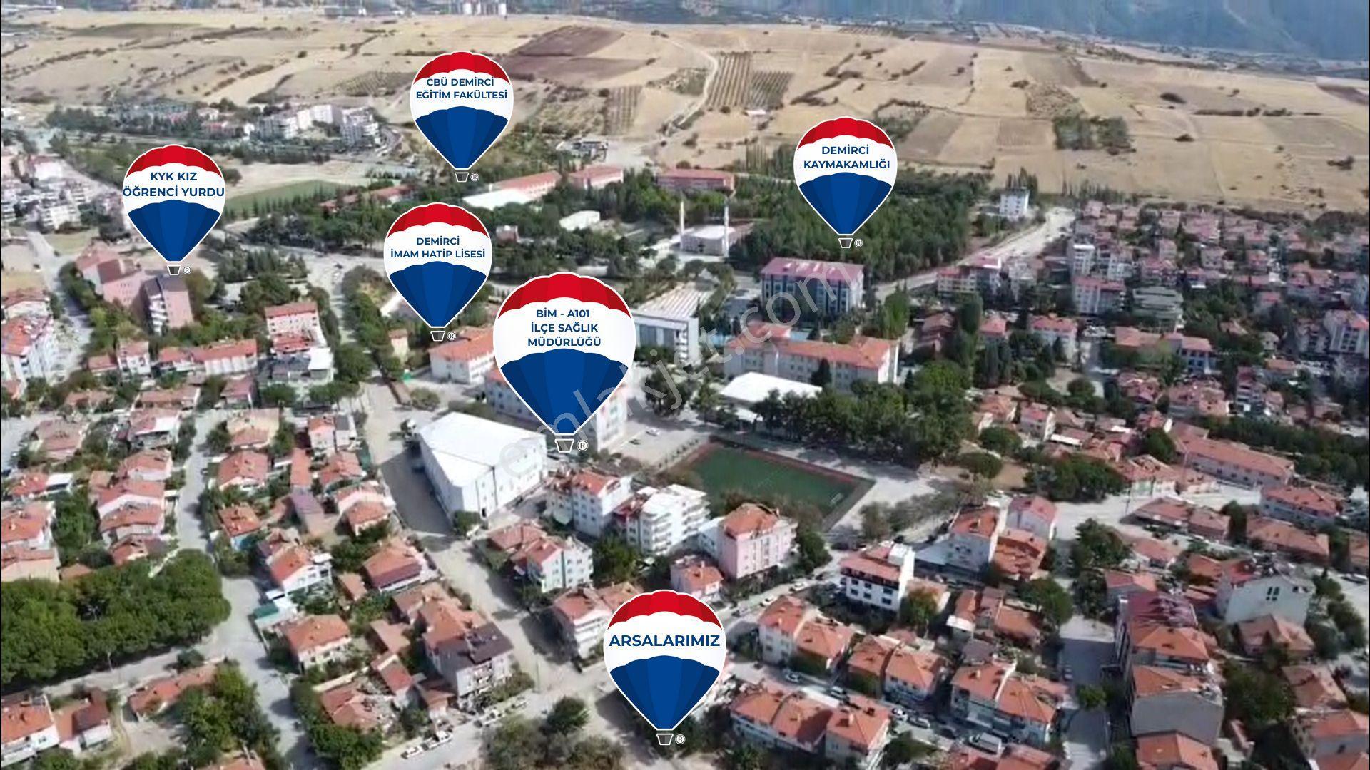 Manisa Demirci Merkezde Satılık Yatırımlık Arsalar - Görsel 4
