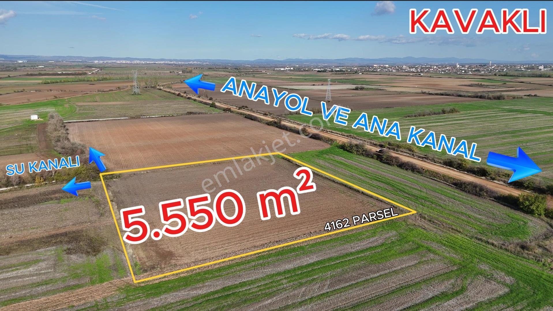 Kırklareli Kavaklı'ya Yakın Harika Konumda Bag Evi İçin Uygun Konuma Sahip 5.500m² Satılık - Görsel 9