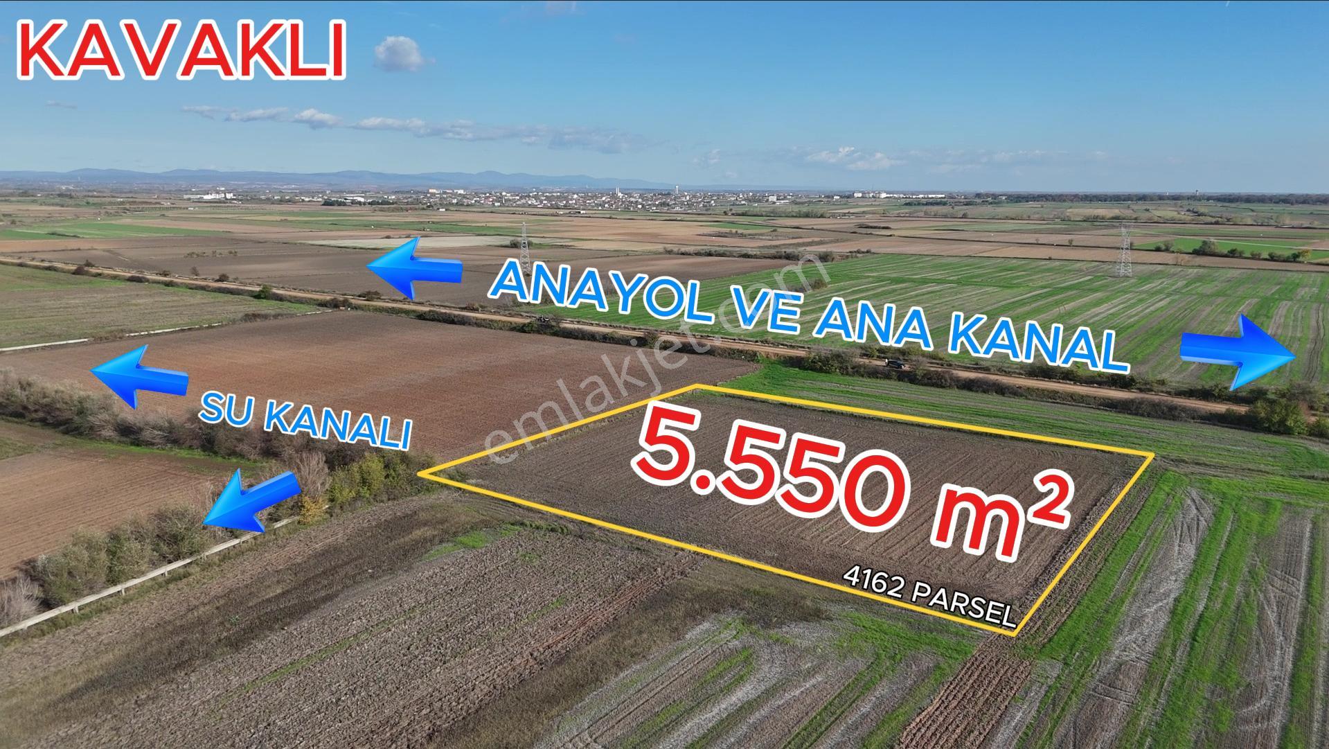 Kırklareli Kavaklı'ya Yakın Harika Konumda Bag Evi İçin Uygun Konuma Sahip 5.500m² Satılık - Görsel 7
