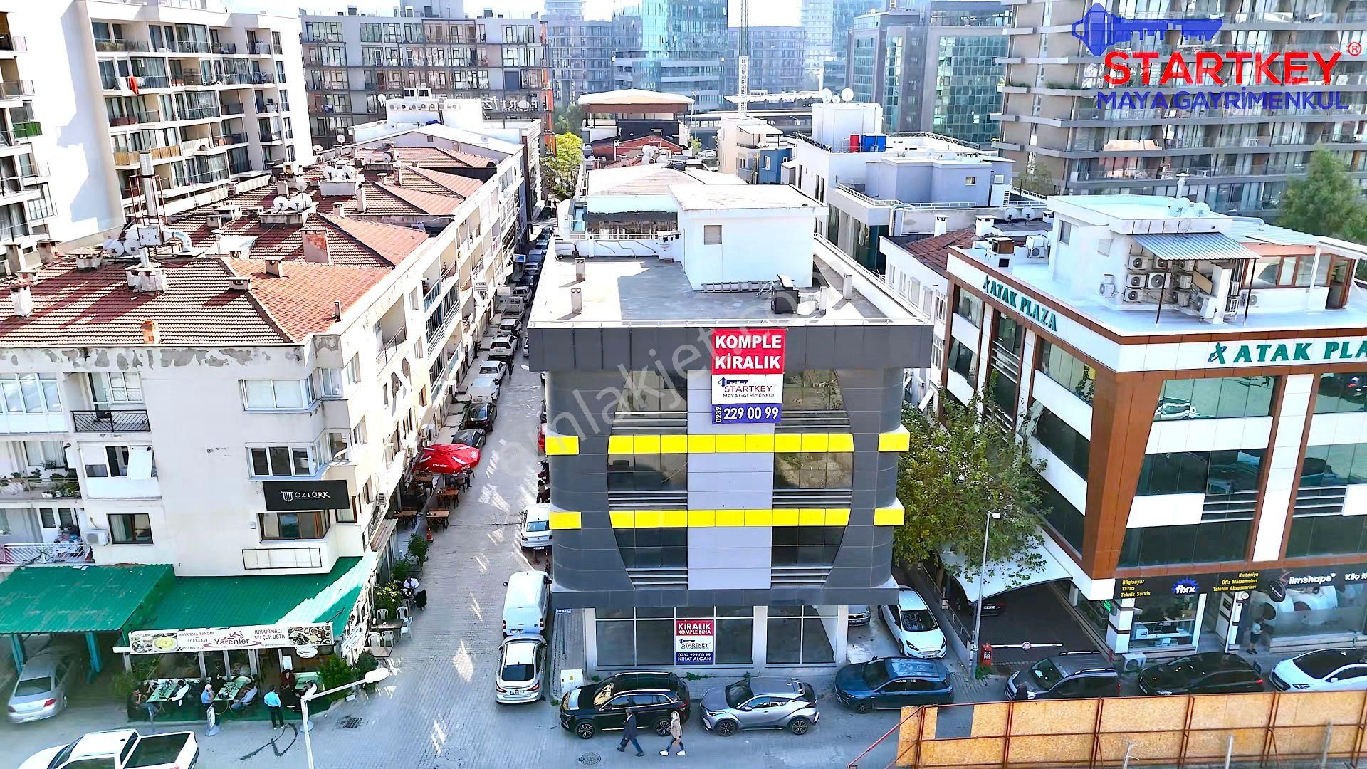 Bayraklı Plazalar Bölgesinde Komple Kiralık 4 Katlı Lüks Plaza - Görsel 34