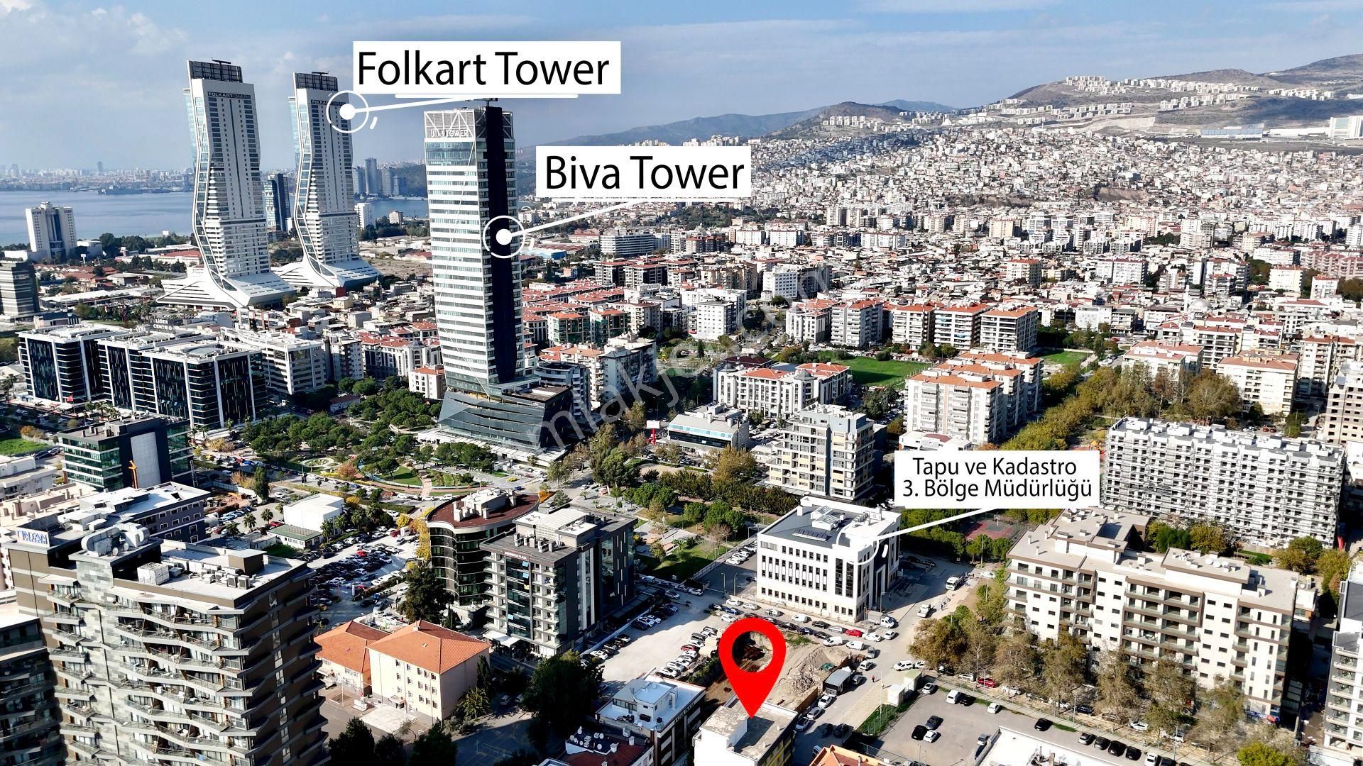 Bayraklı Plazalar Bölgesinde Komple Kiralık 4 Katlı Lüks Plaza - Görsel 32