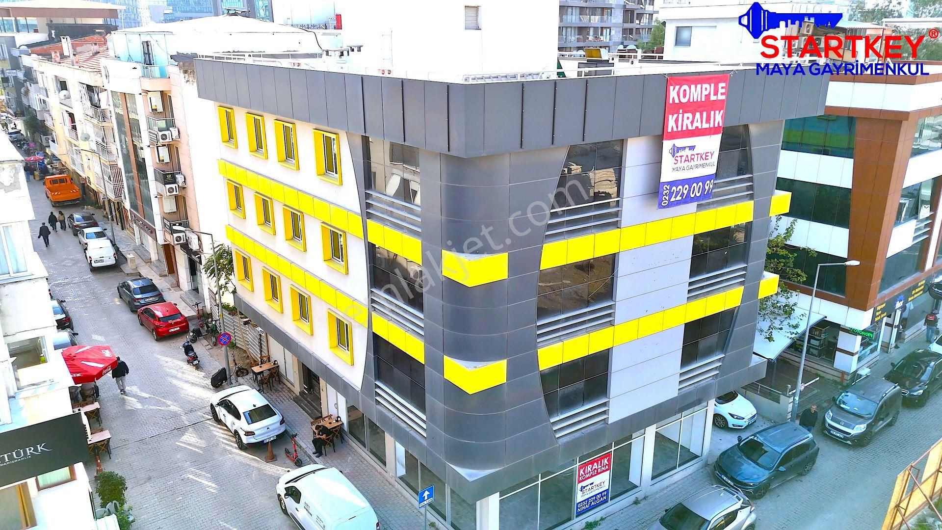 Bayraklı Plazalar Bölgesinde Komple Kiralık 4 Katlı Lüks Plaza - Görsel 2
