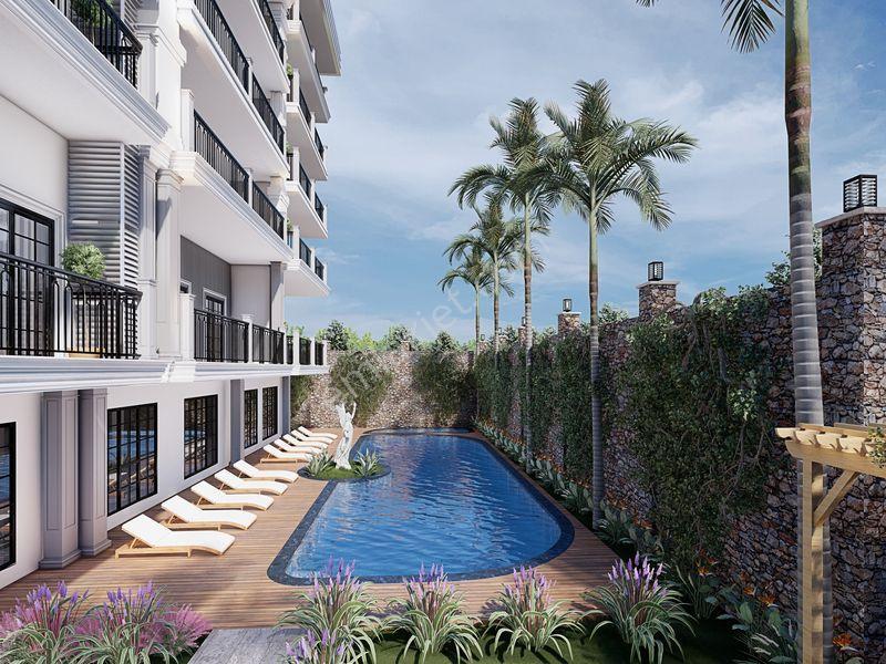 Alanya Merkezde Akıllı 1+1 Yeni Daire Denize 92 Metre - Görsel 10