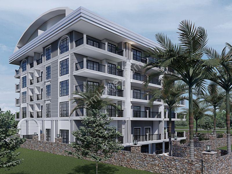 Alanya Merkezde Denize 92 Metre Yakınlıkta Akıllı 5+1 Yeni Daire - Görsel 2