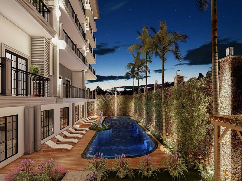 Alanya Merkezde Denize 92 Metre Yakınlıkta Akıllı 5+1 Yeni Daire - Görsel 15