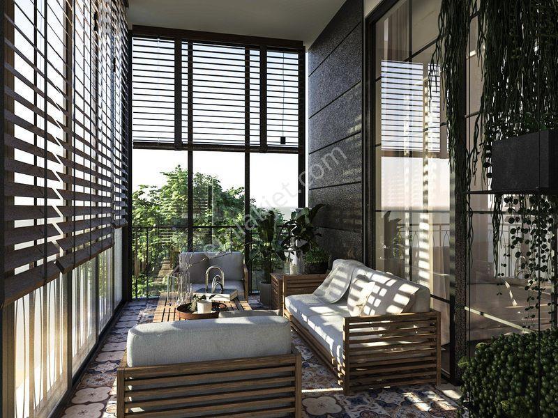 Alanya Merkezde Denize 92 Metre Yakınlıkta Akıllı 5+1 Yeni Daire - Görsel 17