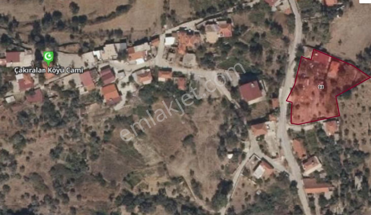 Denize 8.7km Mesafede Milasta Satılık Köy İçi İmarlı Arsa - Görsel 5