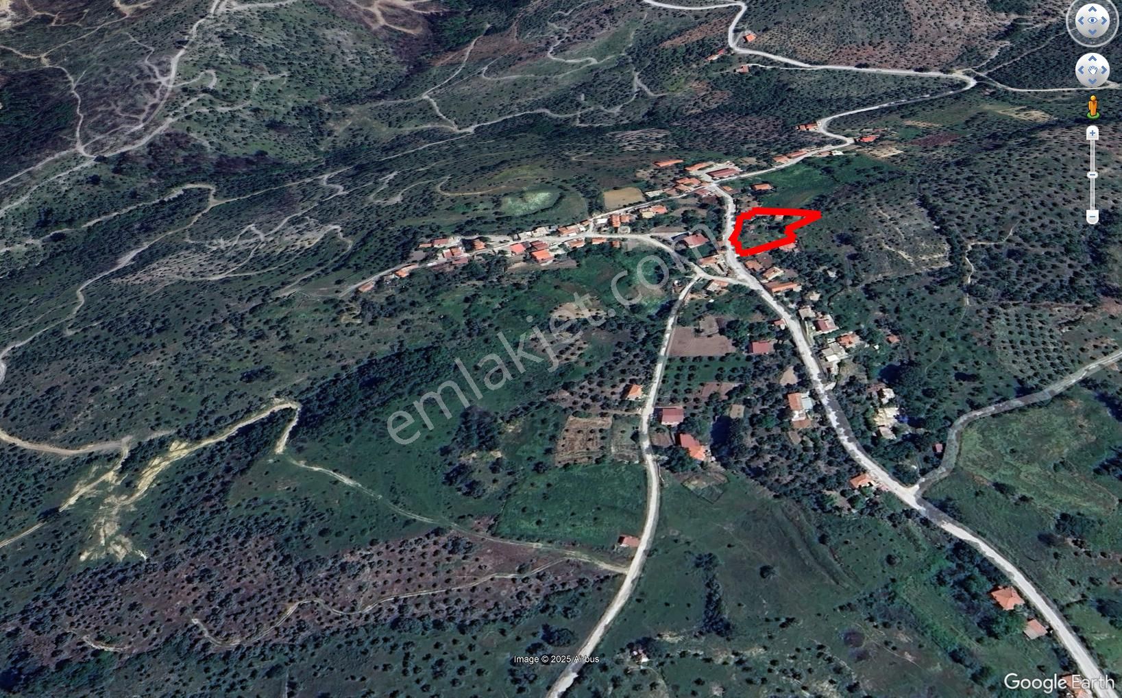 Denize 8.7km Mesafede Milasta Satılık Köy İçi İmarlı Arsa - Görsel 2