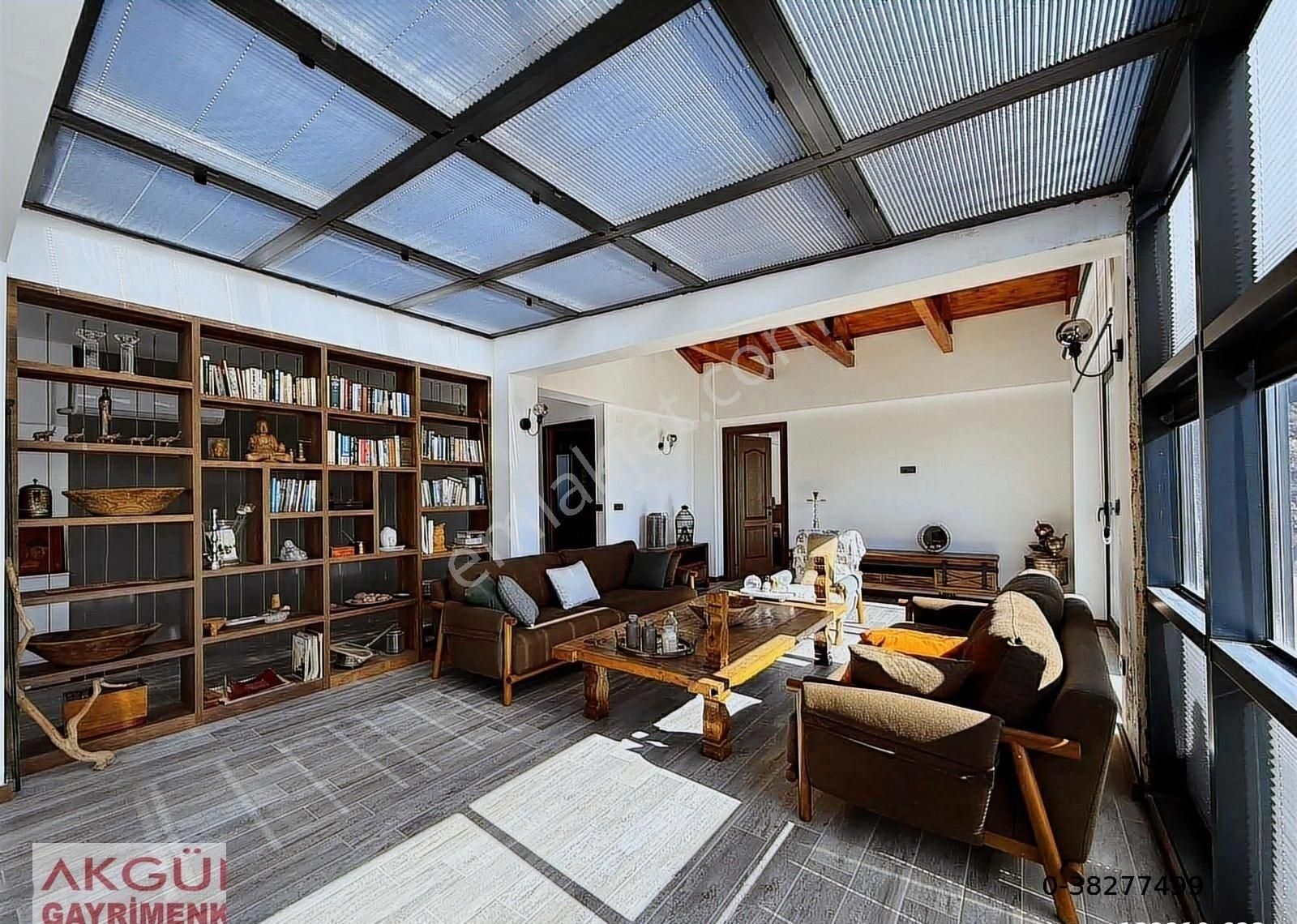 Çizim Gayrimenkulden Deniz Manzaralı Özel Mimari Satılık Villa - Görsel 12