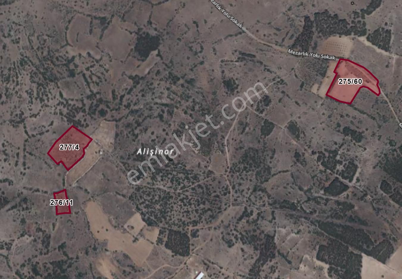 Myra Dan Çal Akkent Mah. De 15.333 M2 Satılık Tarla - Görsel 8